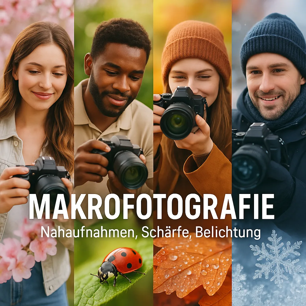 Makrofotografie: Nahaufnahmen, Schärfe, Belichtung. Frühling, Sommer, Herbst und Winter inkl. 37 Tipps & Tricks Makrofotografie: Nahaufnahmen, Schärfe, Belichtung. Frühling, Sommer, Herbst und Winter