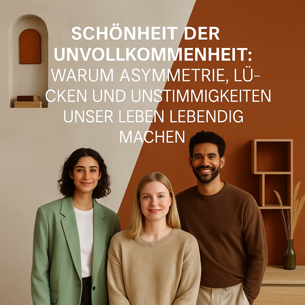 Schönheit der Unvollkommenheit: Warum Asymmetrie, Lücken und Unstimmigkeiten unser Leben lebendig machen