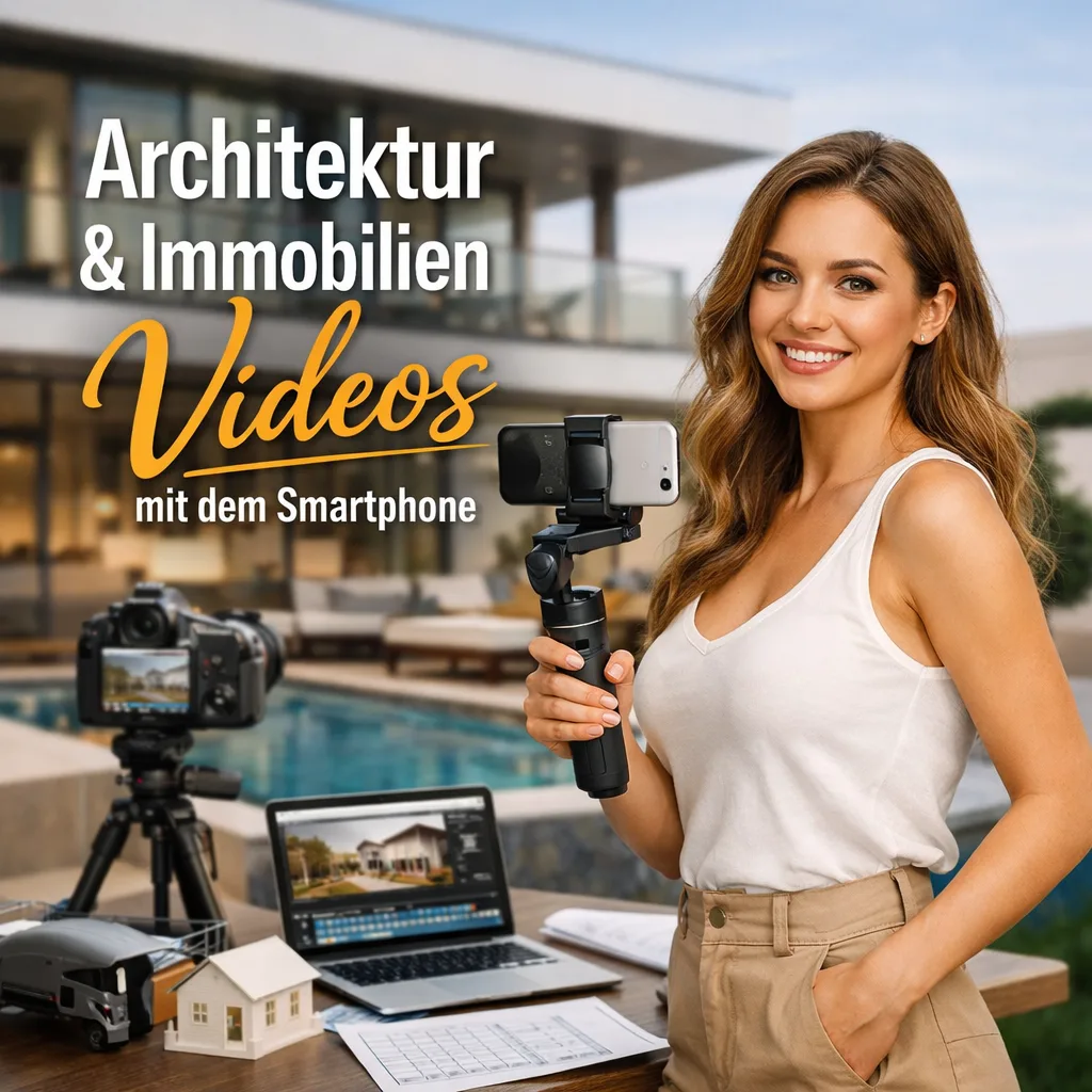 Architektur und Immobilien Videos mit dem Smartphone. Fotografieren und Filmen mit dem Smartphone: Bessere Fotos und Videos mit dem Handy für Freizeit, Hobby und Business