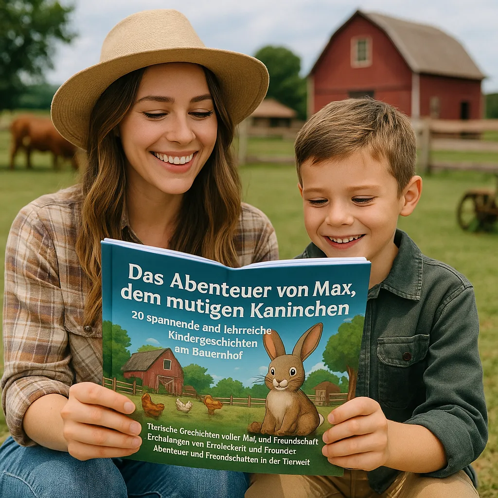 Das Abenteuer von Max, dem mutigen Kaninchen. 20 Spannende und lehrreiche Kindergeschichten am Bauernhof. Tierische Geschichten voller Mut und Freundschaft. Erzählungen von Entdeckern und Freunden. Abenteuer und Freundschaften in der Tierwelt Das Abenteuer von Max, dem mutigen Kaninchen. 20 Spannende und lehrreiche Kindergeschichten am Bauernhof. Tierische Geschichten voller Mut und Freundschaft. Erzählungen von Entdeckern und Freunden. Abenteuer und Freundschaften in der Tierwelt