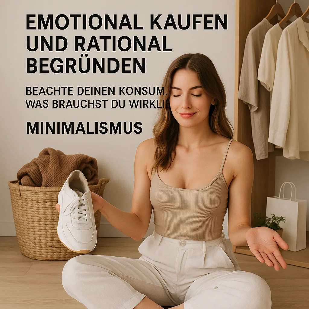 Mehr über den Artikel erfahren Emotional kaufen und rational begründen. Beachte deinen Konsum. Was brauchst du wirklich?