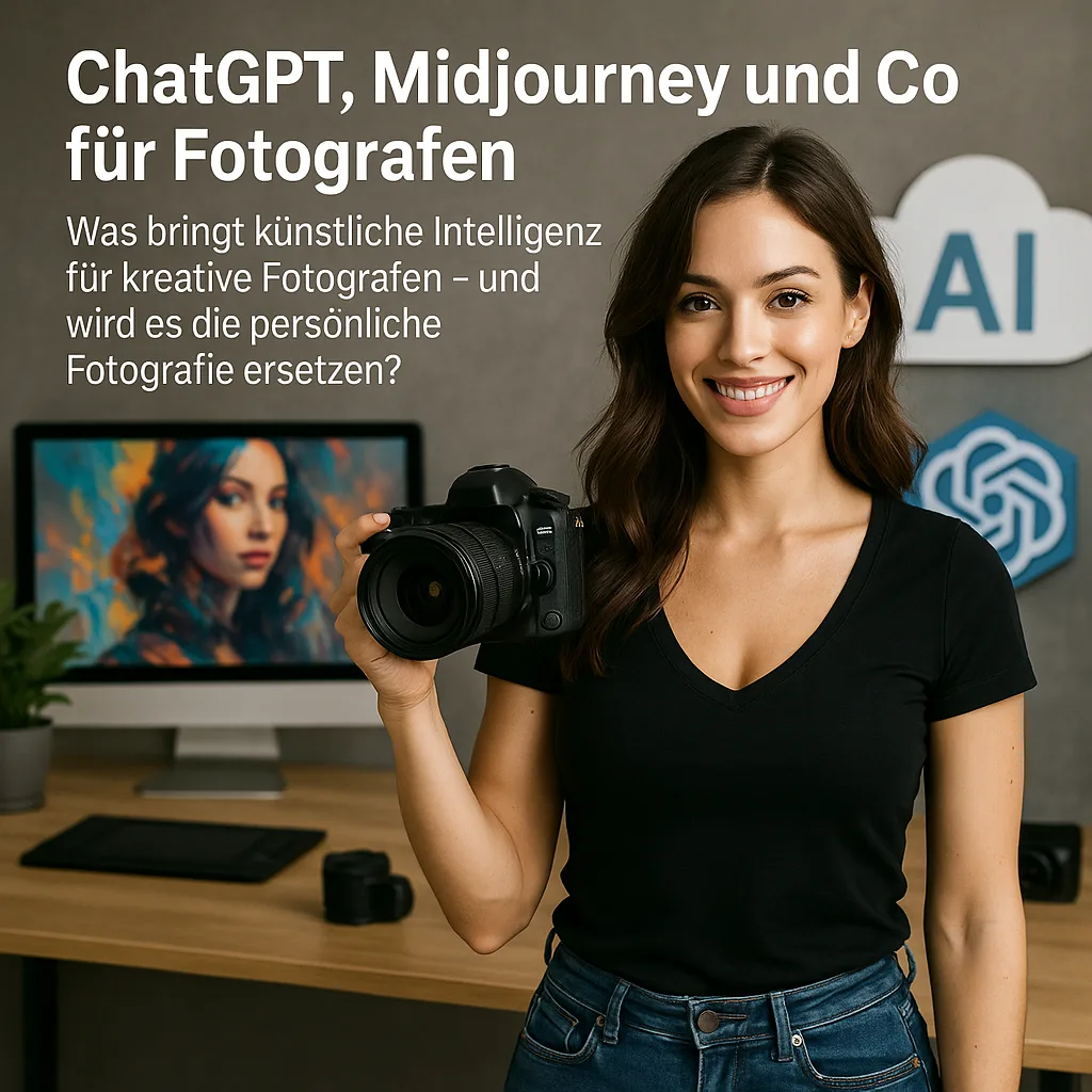 ChatGPT & Midjourney für Fotografen. Was bringt künstliche Intelligenz für kreative Fotografen und wird es die persönliche Fotografie ersetzen?