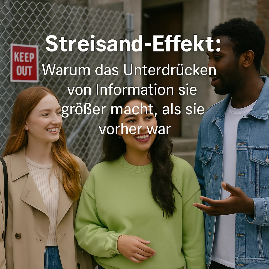 Streisand-Effekt: Warum das Unterdrücken von Information sie größer macht, als sie vorher war