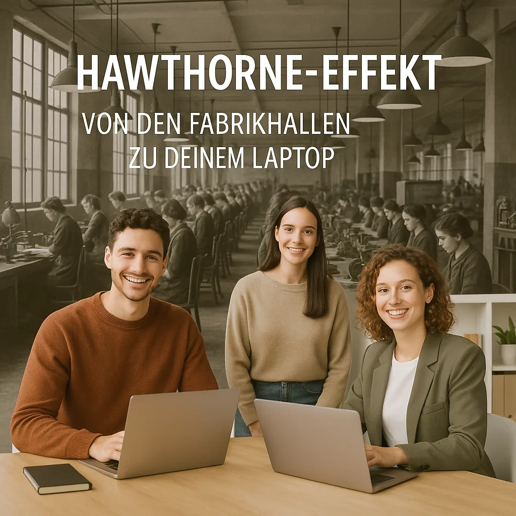 Hawthorne-Effekt: Von den Fabrikhallen zu deinem Laptop