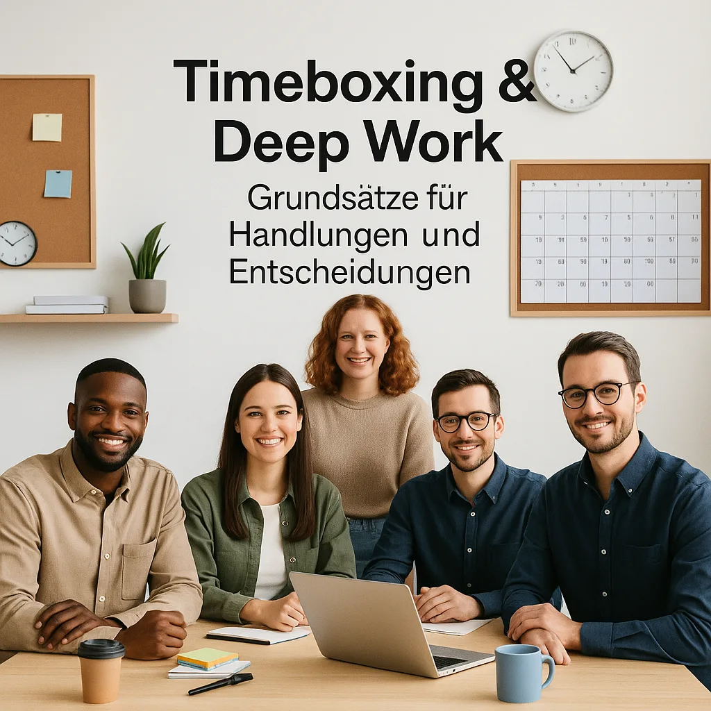 Timeboxing & Deep Work: Grundsätze für Handlungen und Entscheidungen
