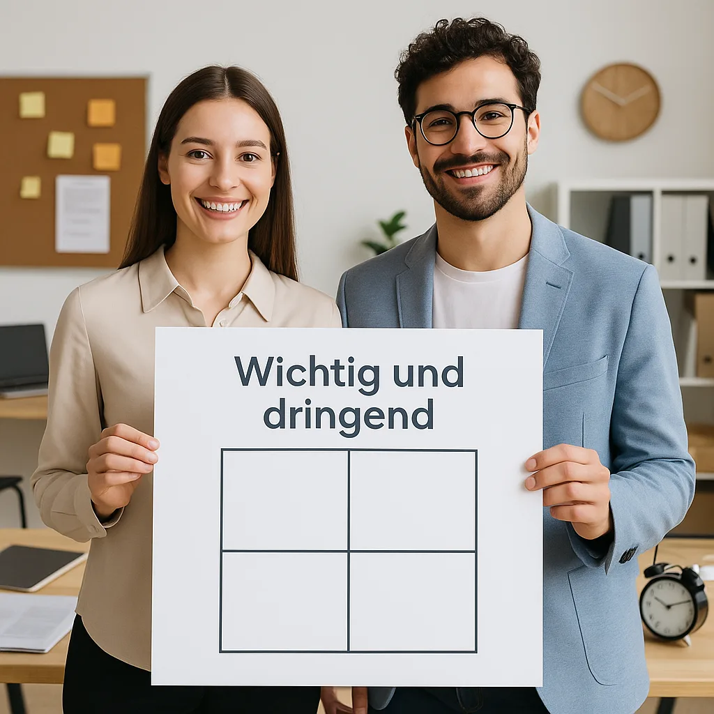 Eisenhower-Matrix: Wichtig und dringend