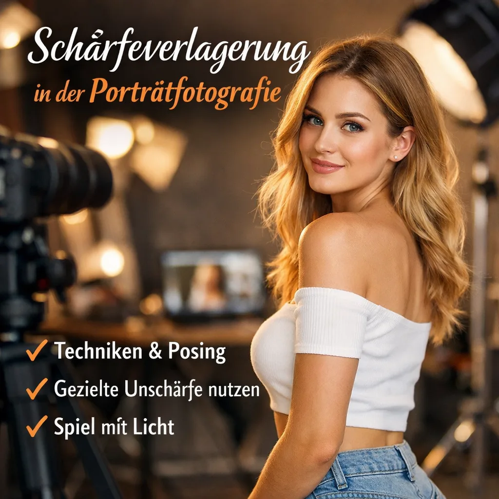Verwendung von Schärfeverlagerungen in der Porträtfotografie: Techniken, Posing, Verwendung von Licht