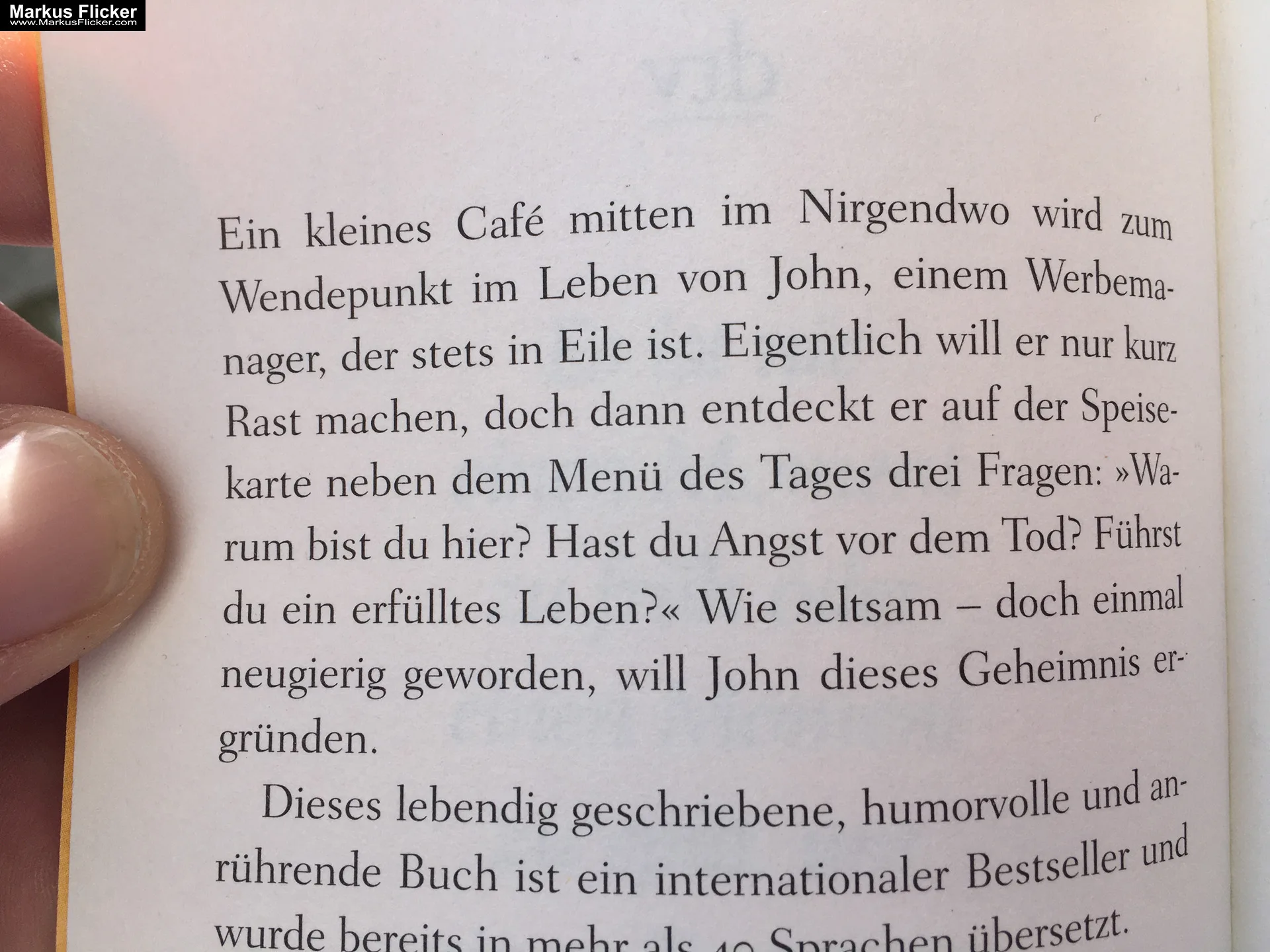 Das Café am Rande der Welt: eine Erzählung über den Sinn des Lebens von John Strelecky Das Café am Rande der Welt: eine Erzählung über den Sinn des Lebens von John Strelecky