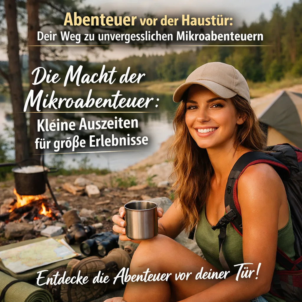 Mehr über den Artikel erfahren Abenteuer vor der Haustür: Dein Weg zu unvergesslichen Mikroabenteuern. Die Macht der Mikroabenteuer: Kleine Auszeiten für große Erlebnisse: Entdecke die Abenteuer vor deiner Tür!