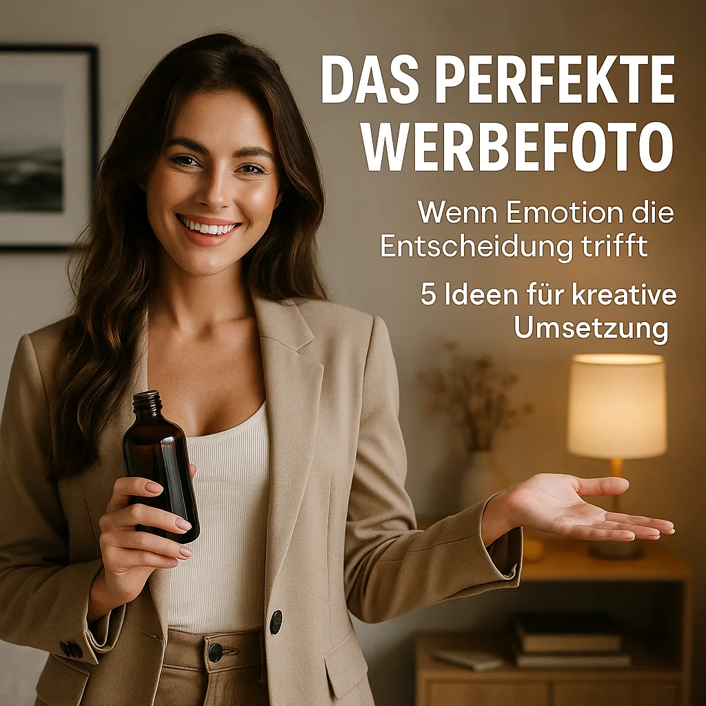 Das perfekte Werbefoto: Wenn Emotion die Entscheidung trifft für dein Produkt oder deine Dienstleistung inkl. 5 Ideen für kreative Umsetzung