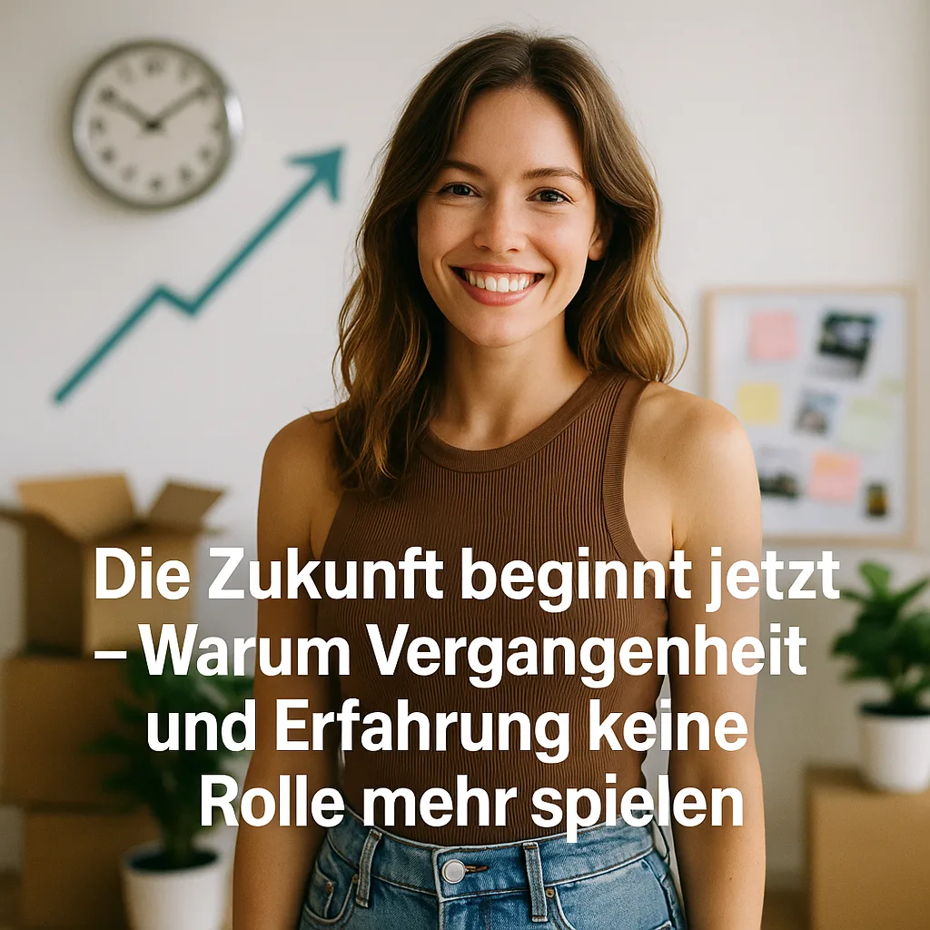 Die Zukunft beginnt jetzt – Warum Vergangenheit und Erfahrung keine Rolle mehr spielen