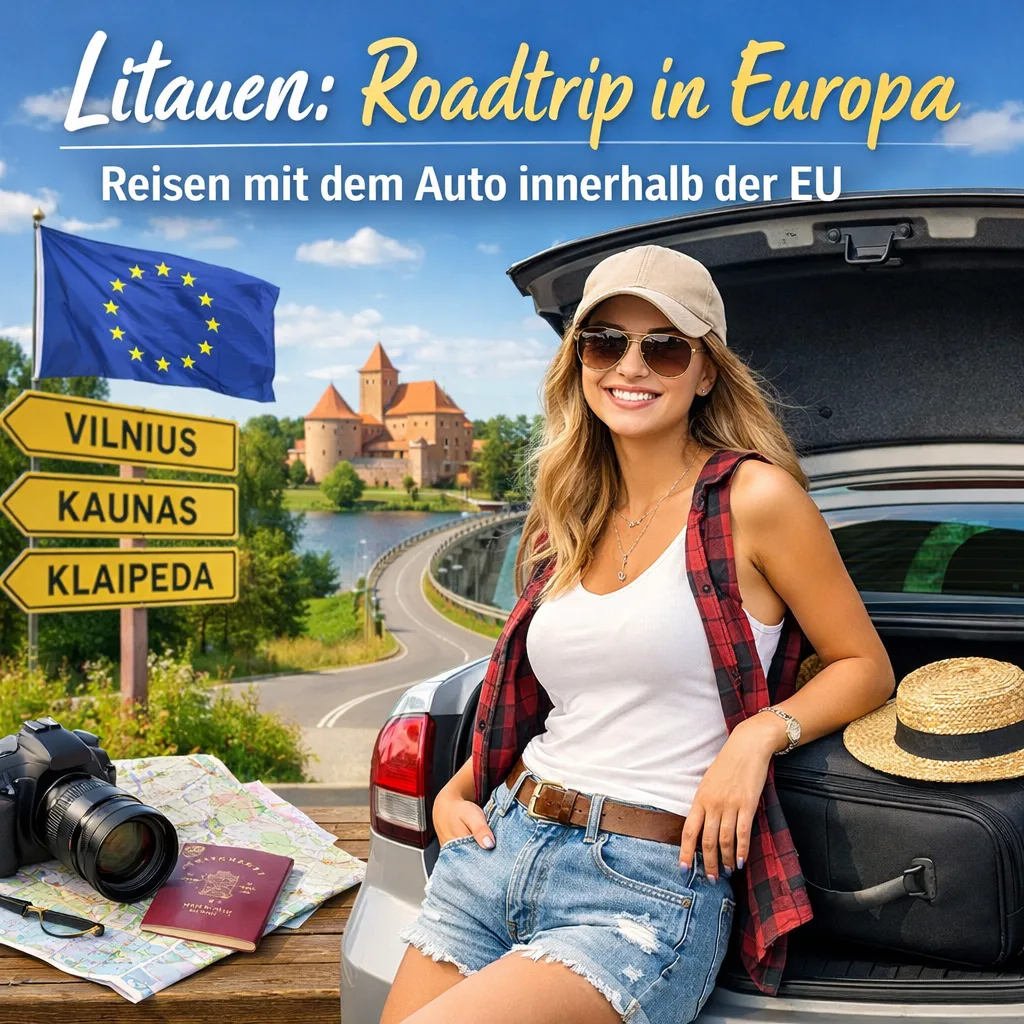 Litauen: Roadtrip in Europa. Reisen mit dem Auto innerhalb der EU inkl. 20 der besten Reiseziele