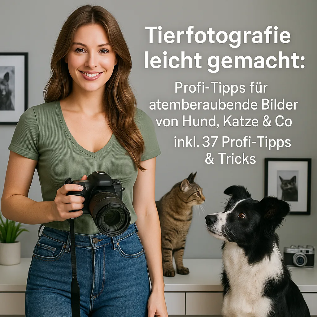 Mehr über den Artikel erfahren Tierfotografie leicht gemacht: Profi-Tipps für atemberaubende Bilder von Hund, Katze & Co inkl. 37 Profi-Tipps & Tricks