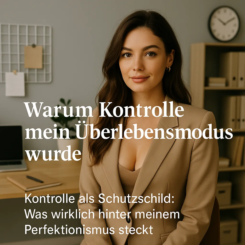Warum Kontrolle mein Überlebensmodus wurde. Kontrolle als Schutzschild: Was wirklich hinter meinem Perfektionismus steckt