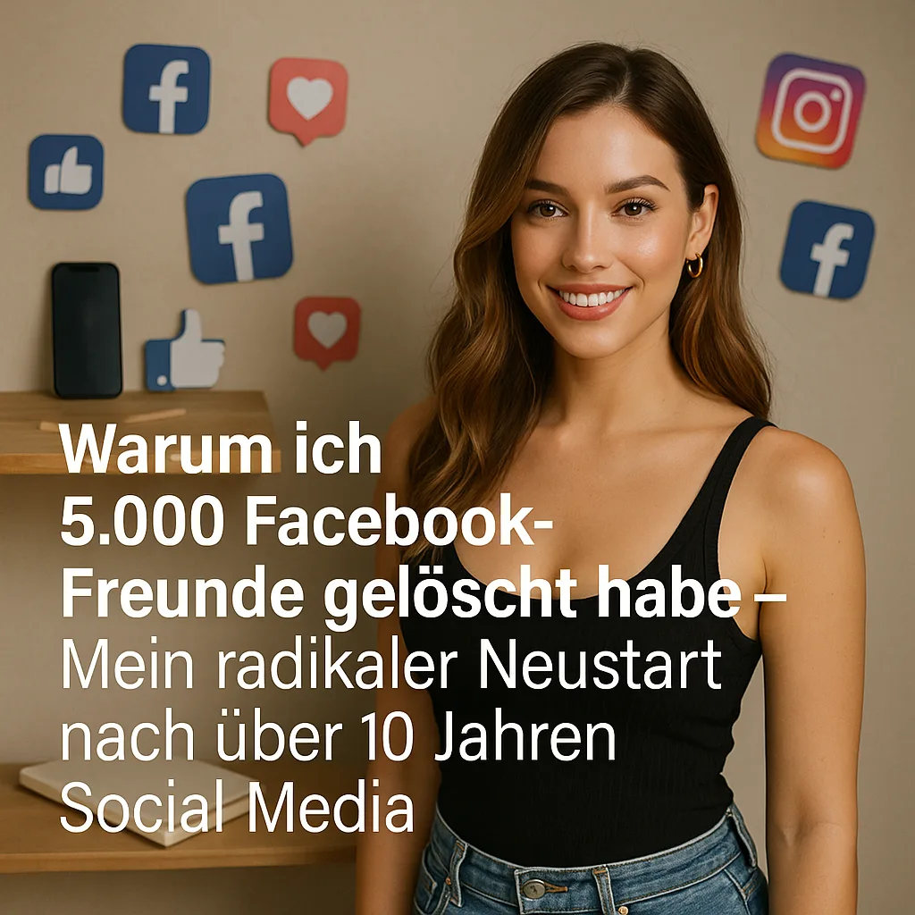 Warum ich 5.000 Facebook-Freunde gelöscht habe – Mein radikaler Neustart nach über 10 Jahren Social Media