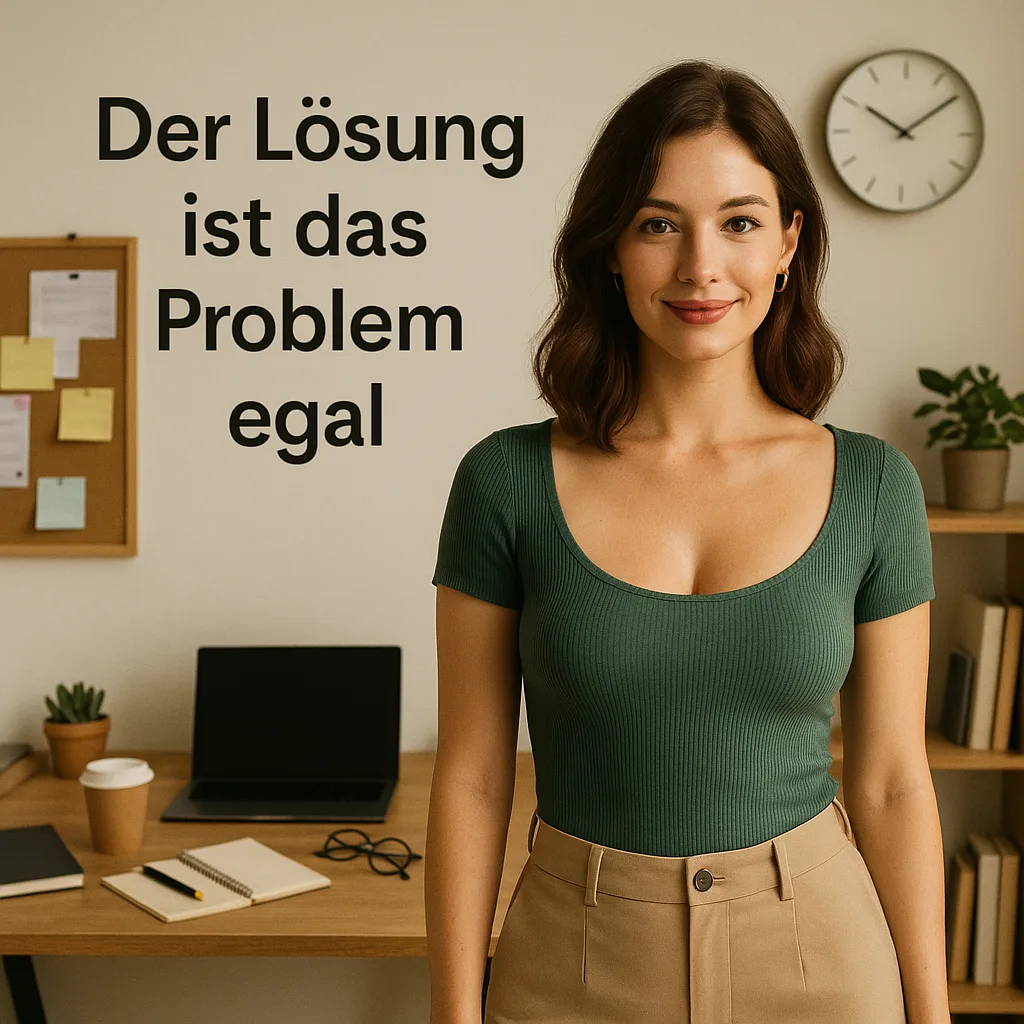 Der Lösung ist das Problem egal