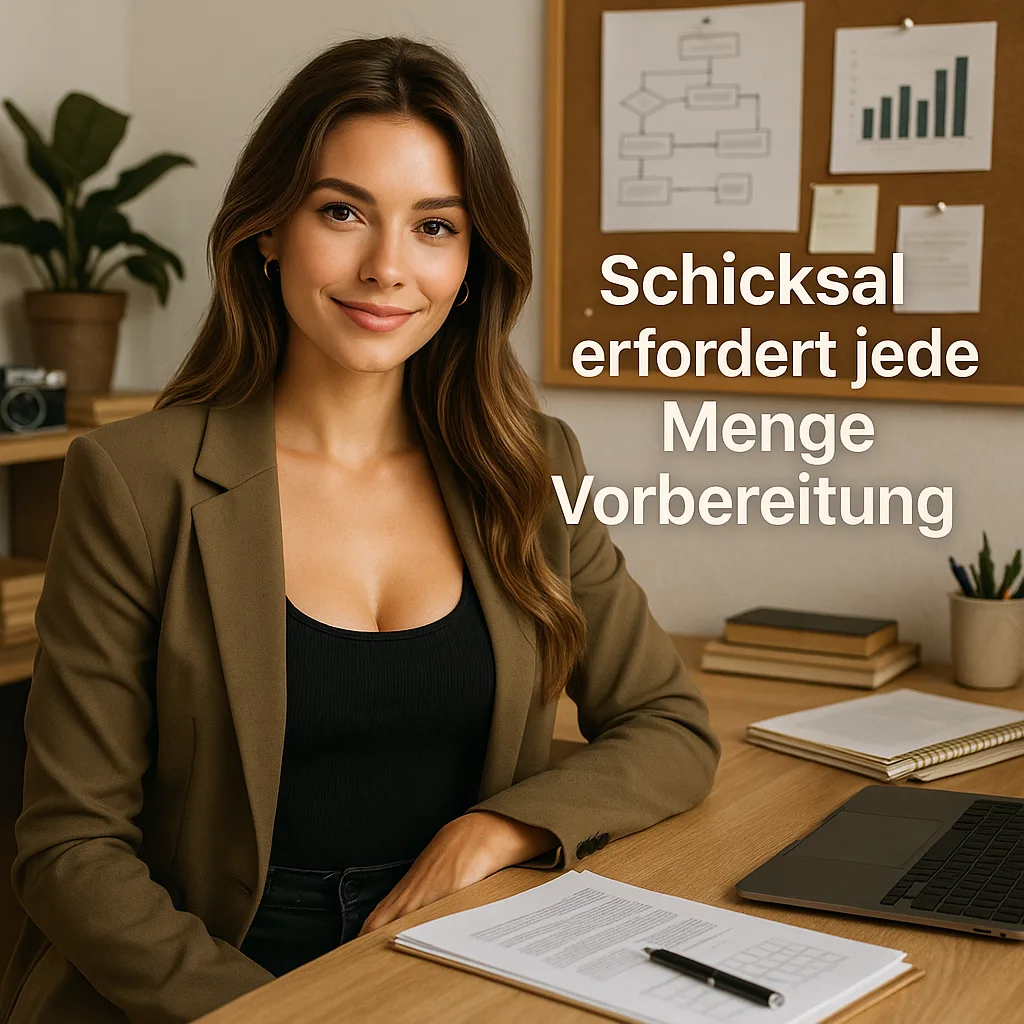 Schicksal erfordert jede menge Vorbereitung. 7 Tipps, Tricks und frische Ideen für eine selbstbestimmte Zukunft