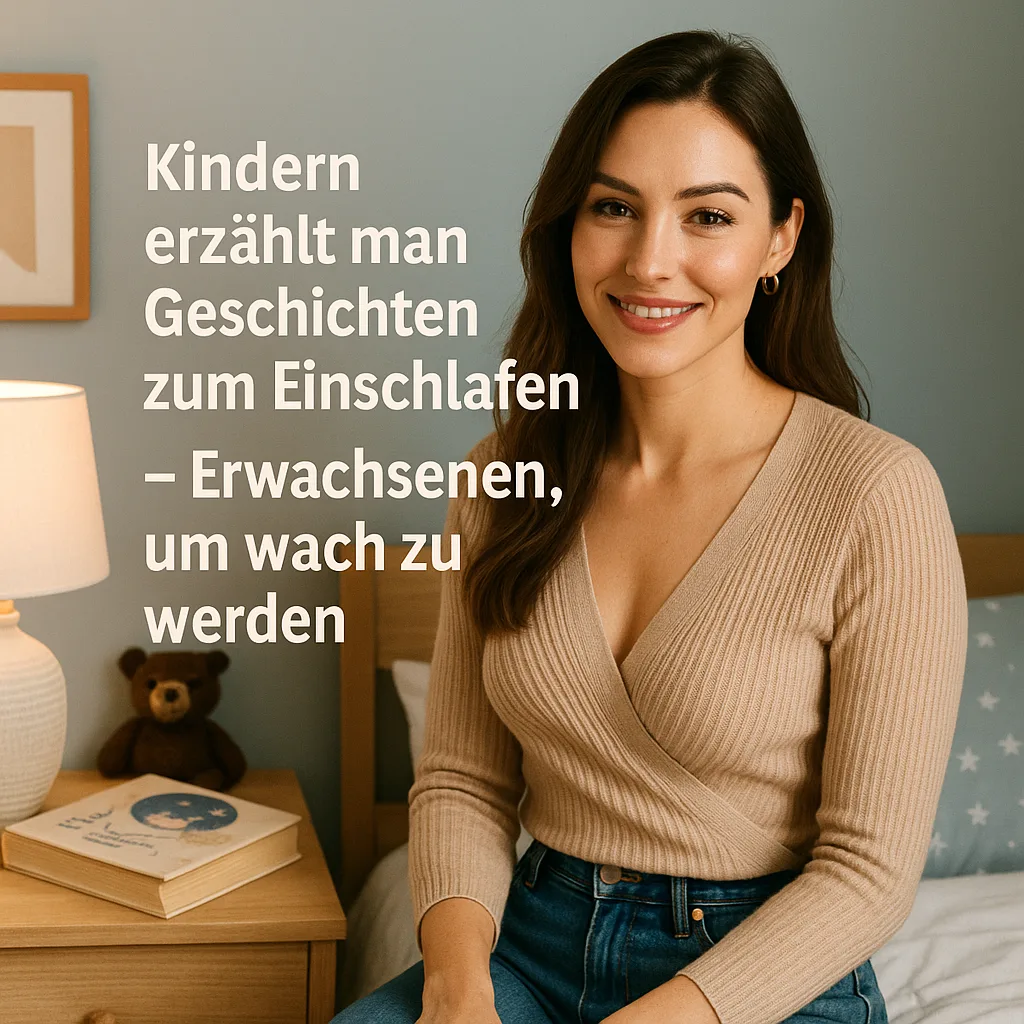 Kindern erzählt man Geschichten zum Einschlafen – Erwachsenen, um wach zu werden