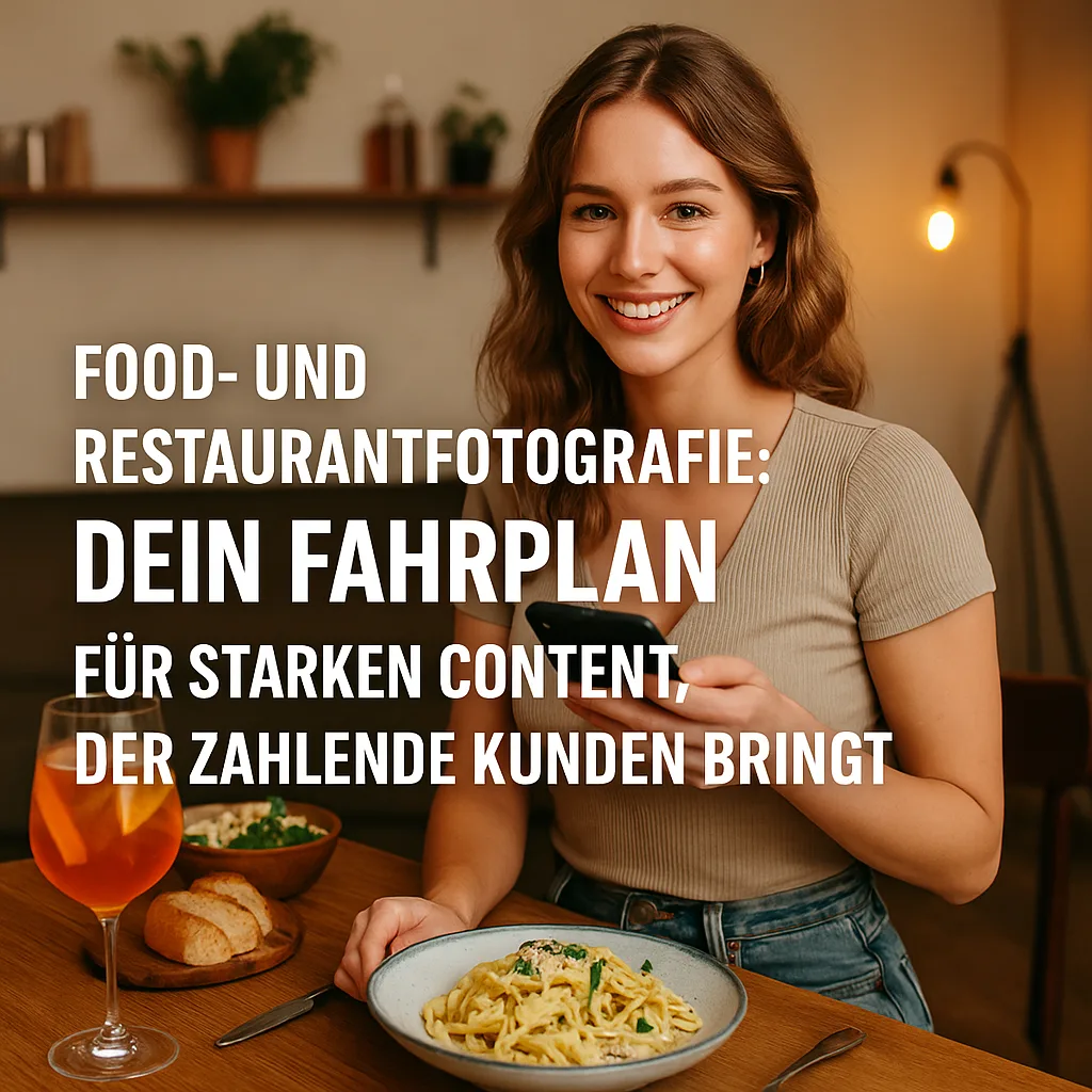 Food- und Restaurantfotografie: Dein Fahrplan für starken Content, der zahlende Kunden bringt