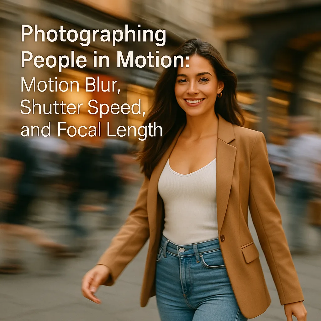 Menschen in Bewegung fotografieren: Bewegungsunschärfe, Verschlusszeit und Brennweite