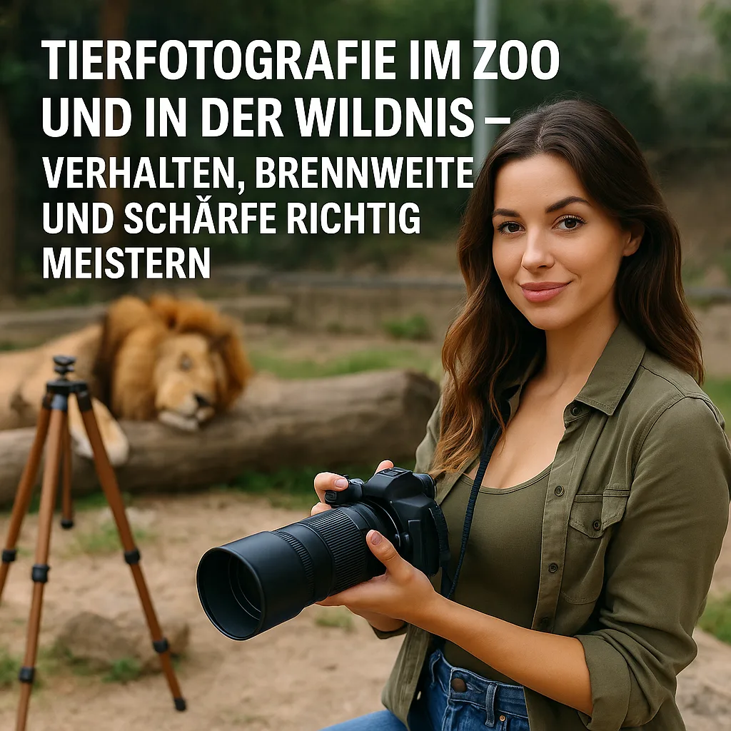 Tierfotografie im Zoo und in der Wildnis – Verhalten, Brennweite und Schärfe richtig meistern