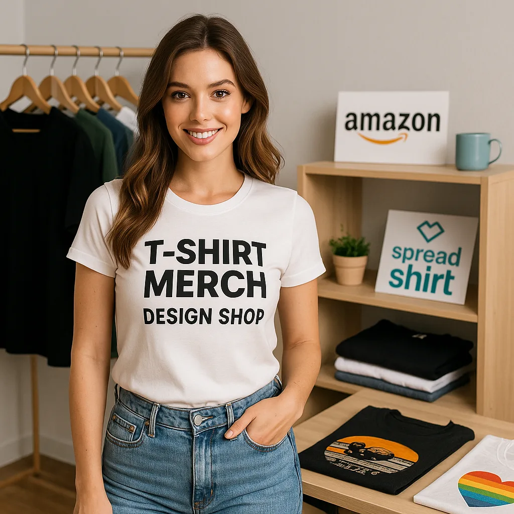 T-Shirt Merch Design Shop Amazon Spreadshirt