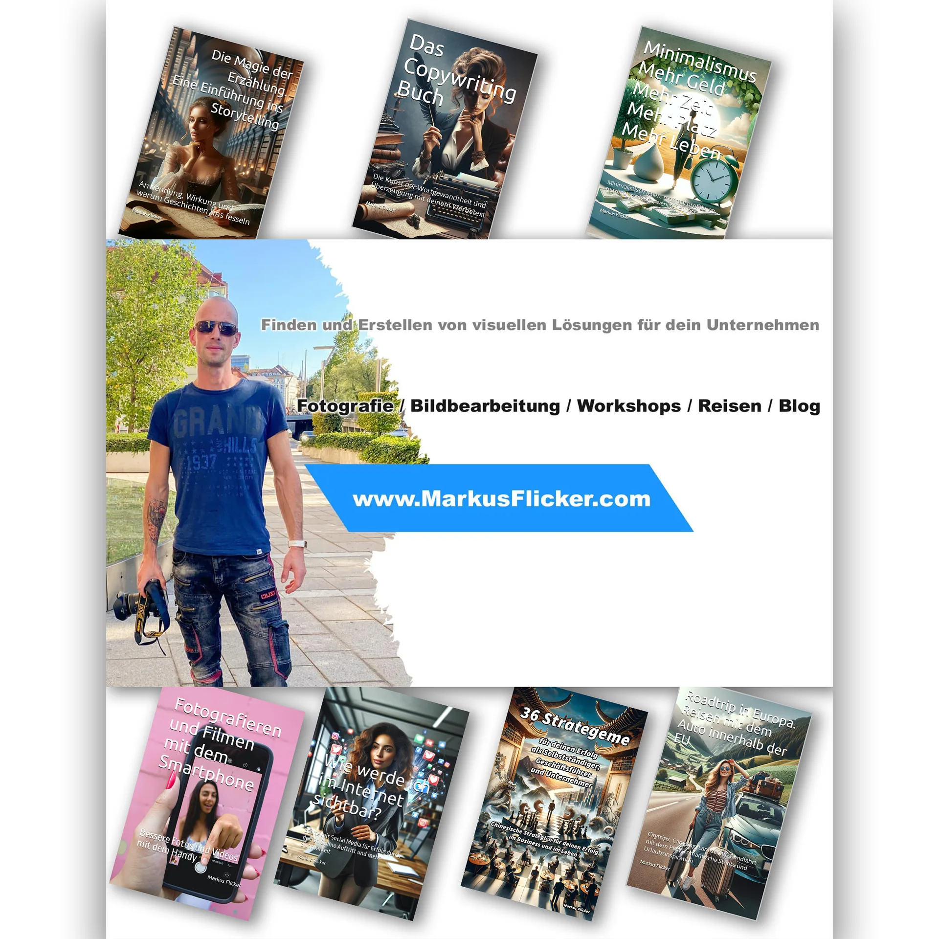 Fotograf · Videograf · Content Creator · Autor