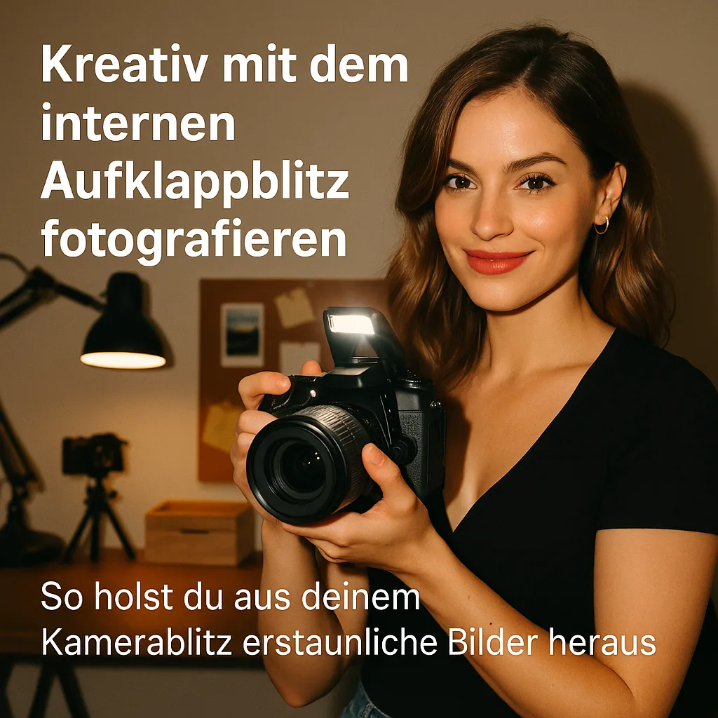 Kreativ mit dem internen Aufklappblitz fotografieren – So holst du aus deinem Kamerablitz erstaunliche Bilder heraus