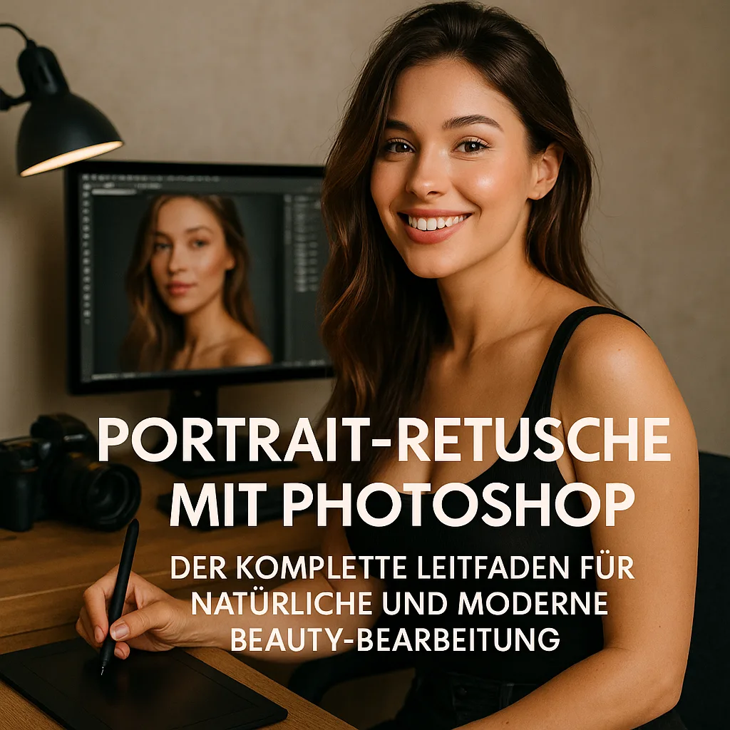 Portrait Retusche mit Photoshop: Der komplette Leitfaden für natürliche und moderne Beauty-Bearbeitung