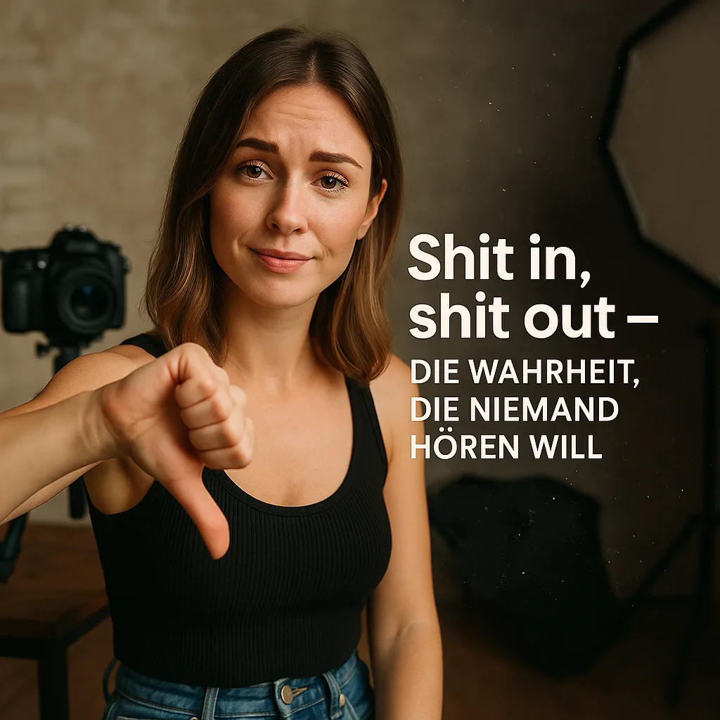 Wer Photoshop hat, braucht nicht fotografieren zu können – oder doch?