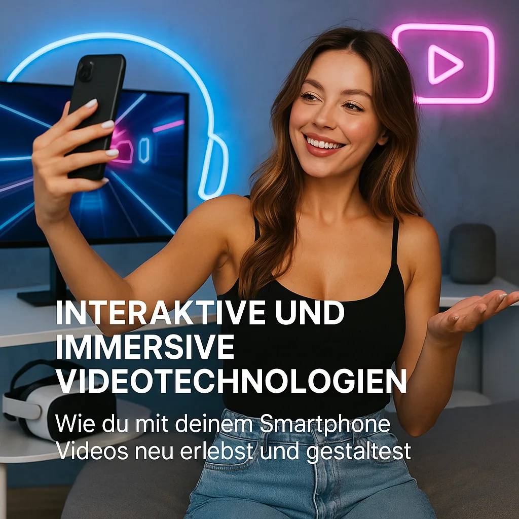 Interaktive und immersive Videotechnologien: Wie du mit deinem Smartphone Videos neu erlebst und gestaltest