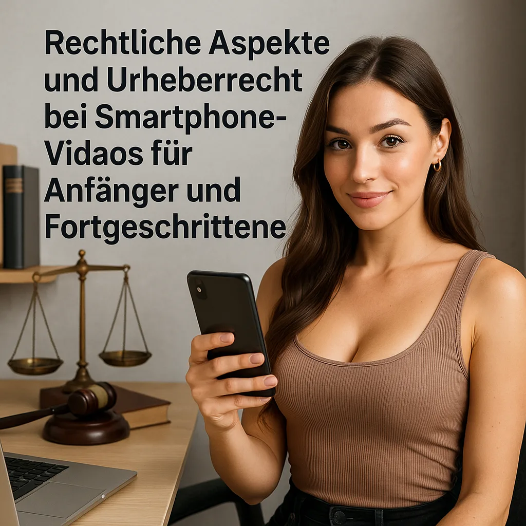 Rechtliche Aspekte und Urheberrecht bei Smartphone Videos für Anfänger und Fortgeschrittene