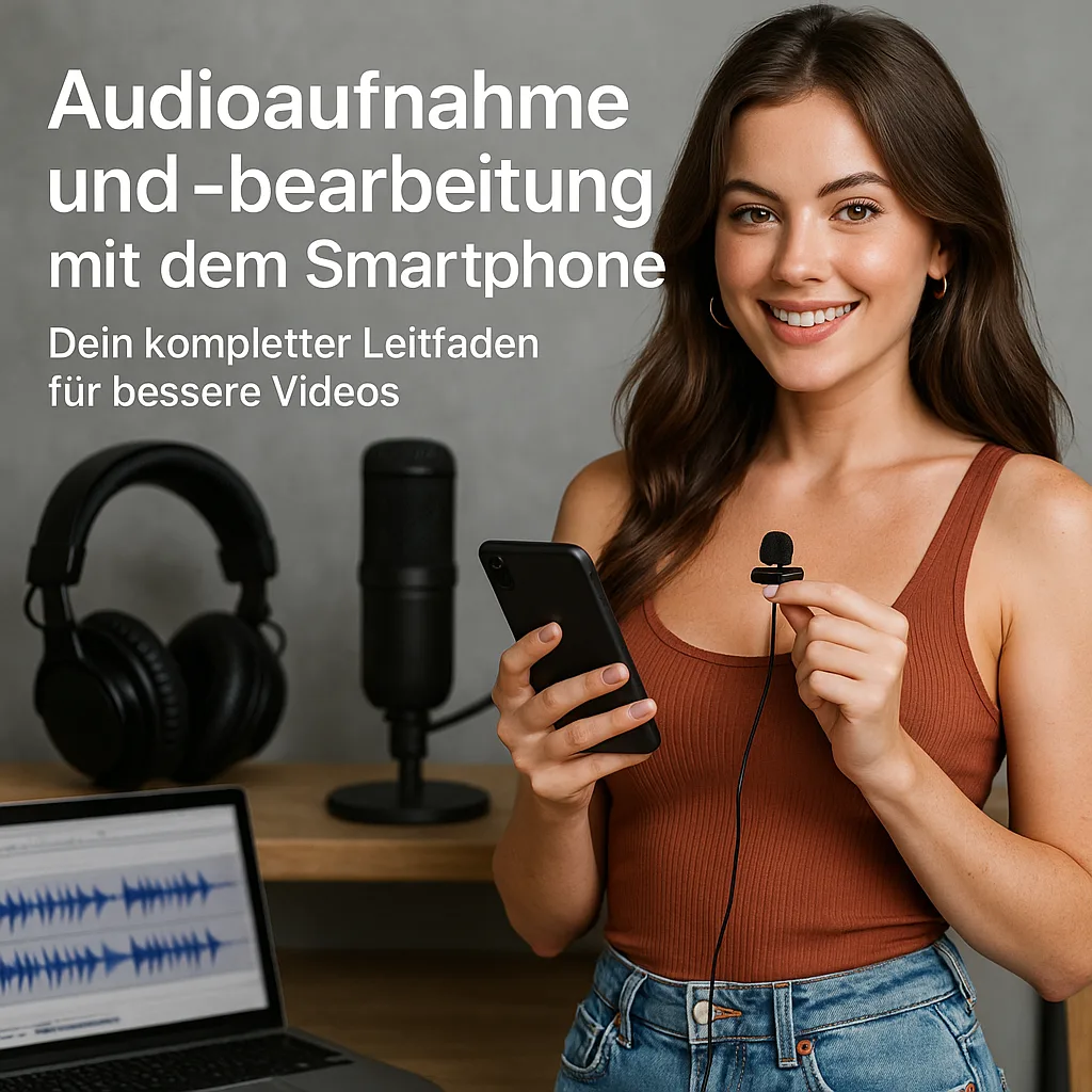 Audioaufnahme und -bearbeitung mit dem Smartphone – Dein kompletter Leitfaden für bessere Videos