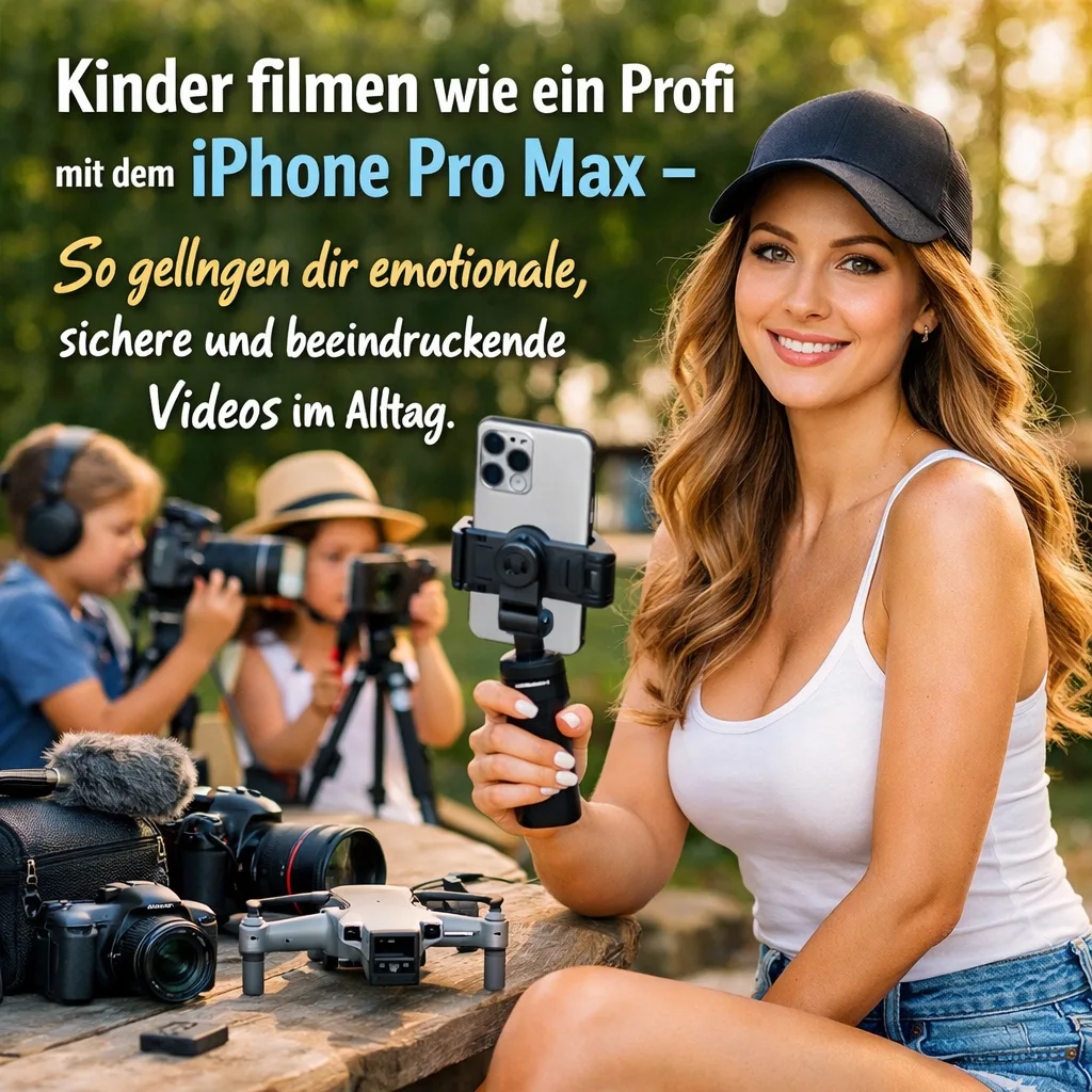 Kinder filmen wie ein Profi mit dem iPhone Pro Max – So gelingen dir emotionale, sichere und beeindruckende Videos im Alltag Kinder filmen wie ein Profi mit dem iPhone Pro Max – So gelingen dir emotionale, sichere und beeindruckende Videos im Alltag