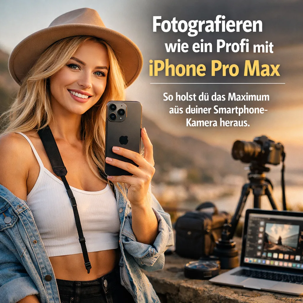 Fotografieren wie ein Profi mit dem iPhone Pro Max – So holst du das Maximum aus deiner Smartphone-Kamera heraus Fotografieren wie ein Profi mit dem iPhone Pro Max – So holst du das Maximum aus deiner Smartphone-Kamera heraus