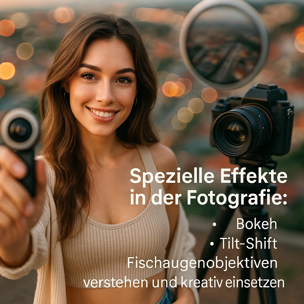 Spezielle Effekte in der Fotografie: Bokeh, Tilt-Shift und Fischaugenobjektive verstehen und kreativ einsetzen