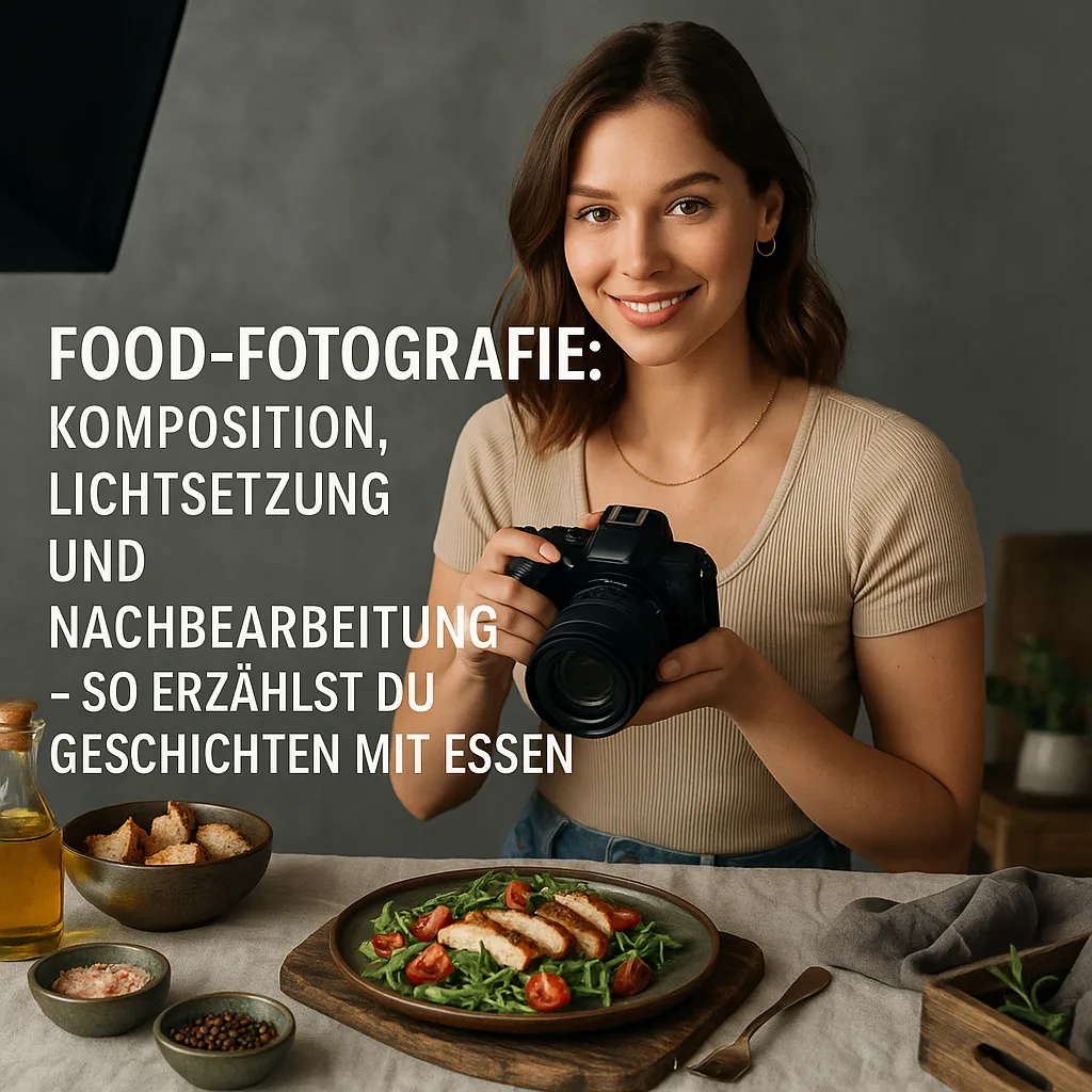 Food Fotografie: Komposition, Lichtsetzung und Nachbearbeitung – so erzählst du Geschichten mit Essen