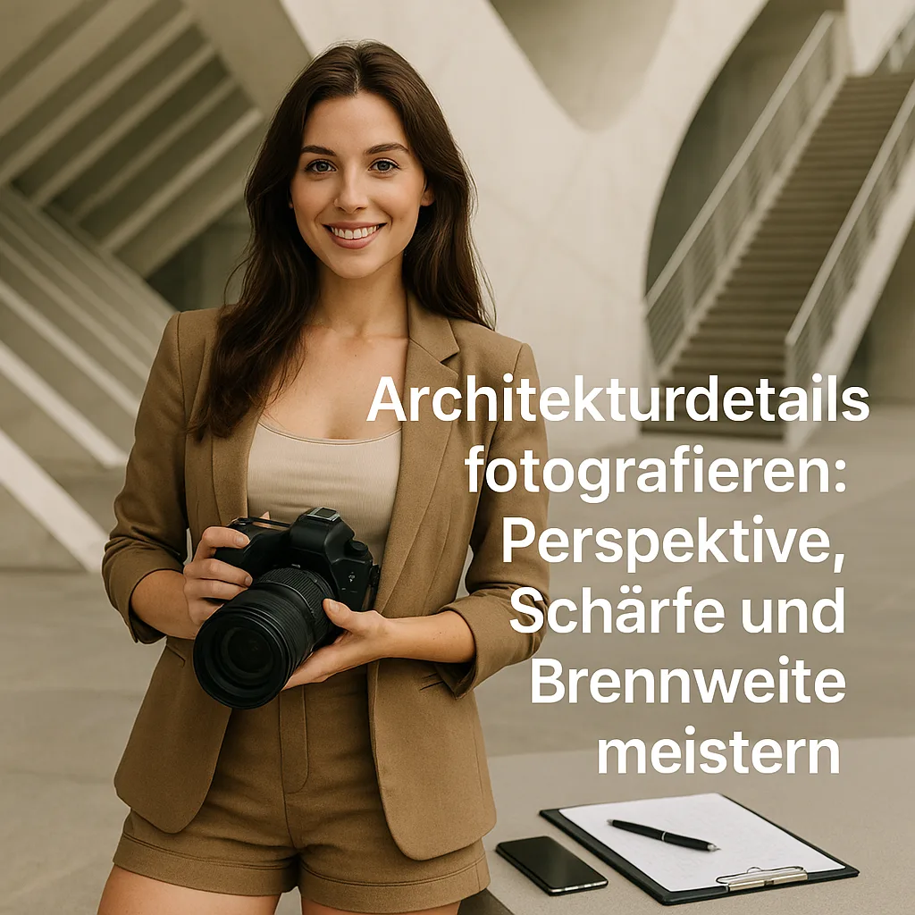Architekturdetails fotografieren: Perspektive, Schärfe und Brennweite meistern
