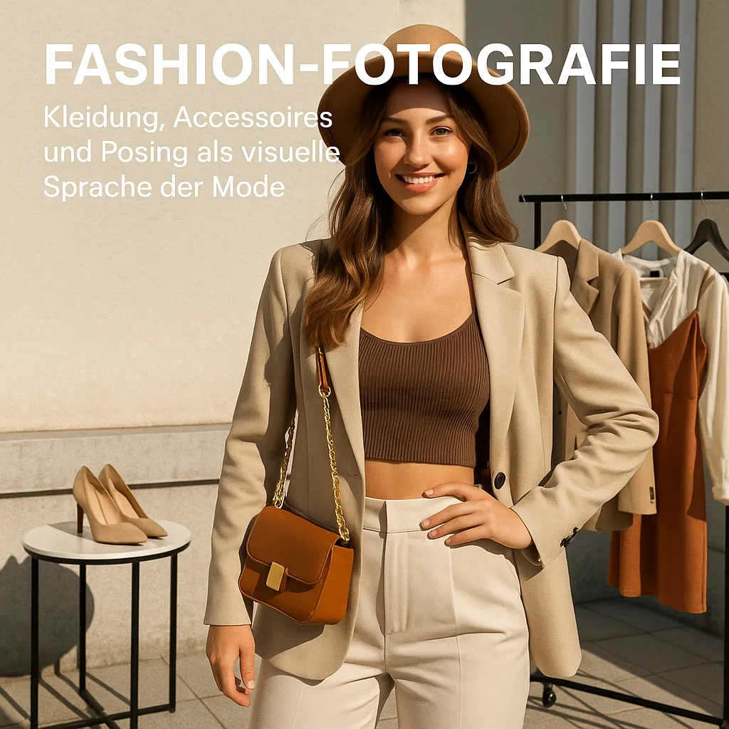 Fashion Fotografie: Kleidung, Accessoires und Posing als visuelle Sprache der Mode
