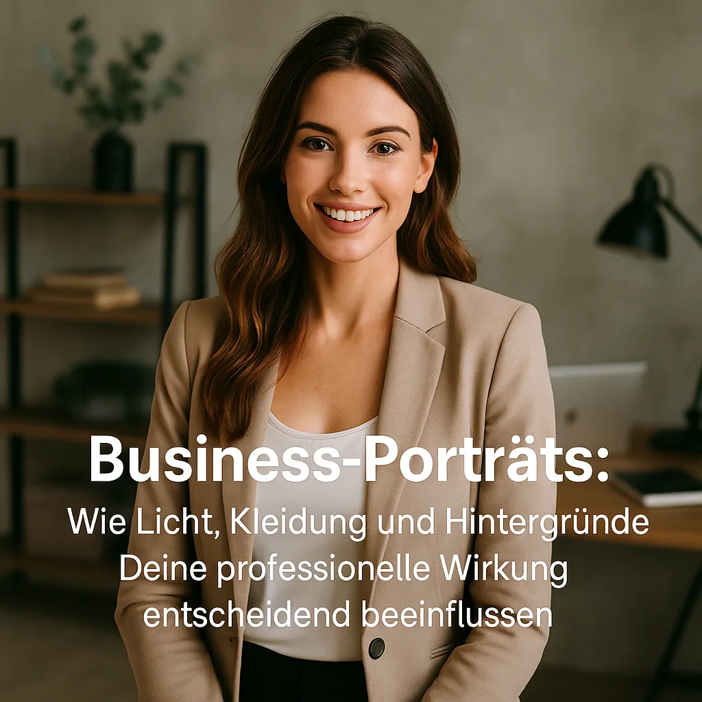 Business Porträts: Wie Licht, Kleidung und Hintergründe Deine professionelle Wirkung entscheidend beeinflussen
