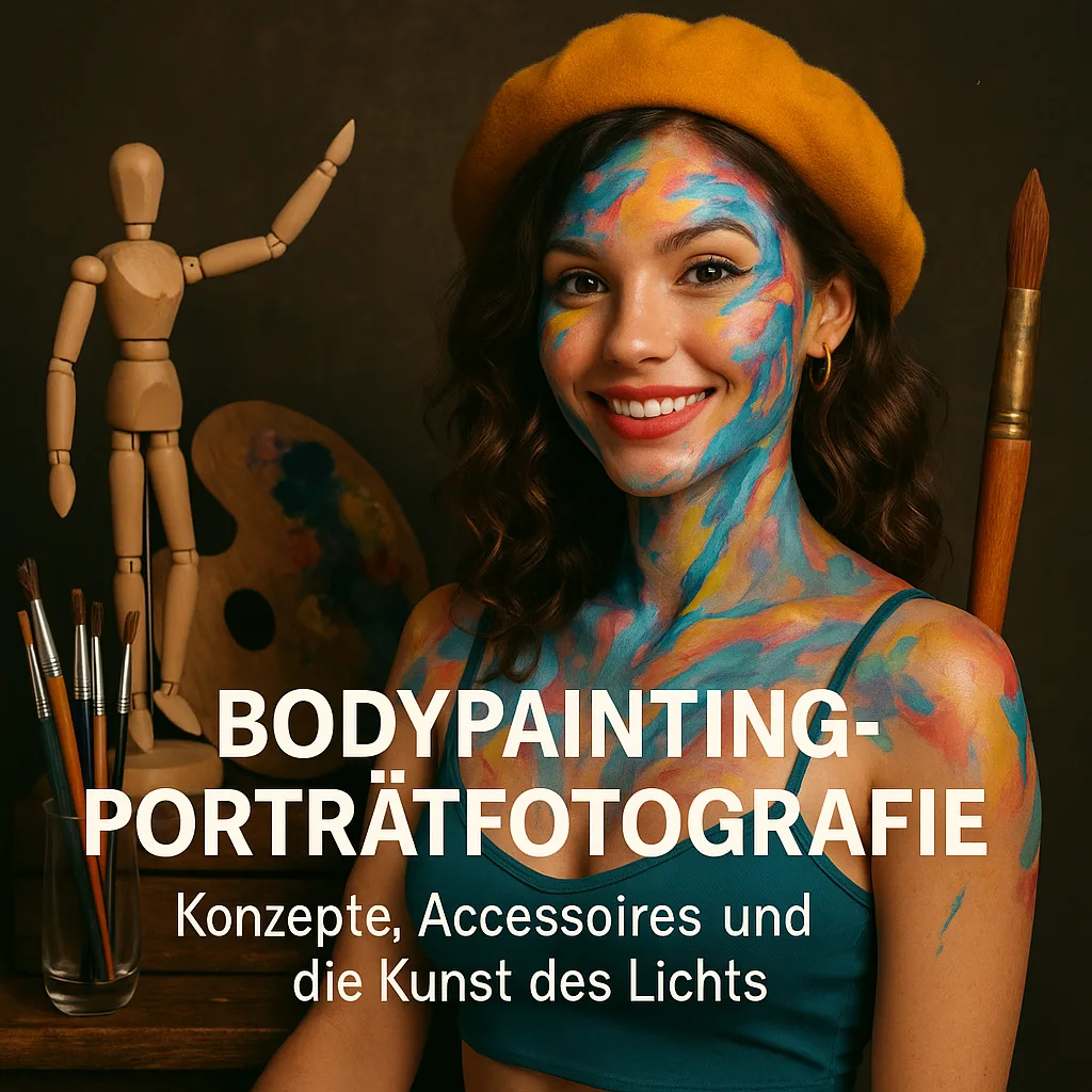 Bodypainting Porträtfotografie: Konzepte, Accessoires und die Kunst des Lichts