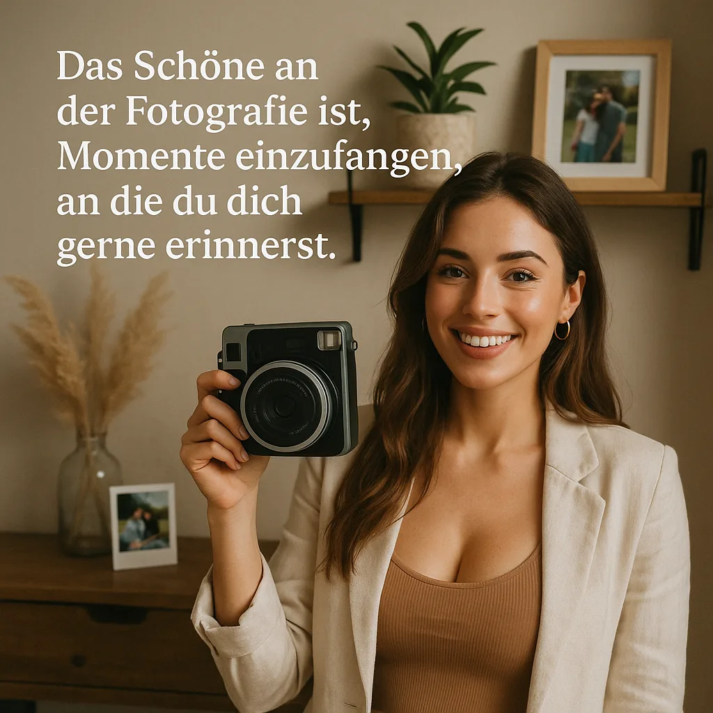Das Schöne an der Fotografie ist, Momente einzufangen, an die du dich gerne erinnerst