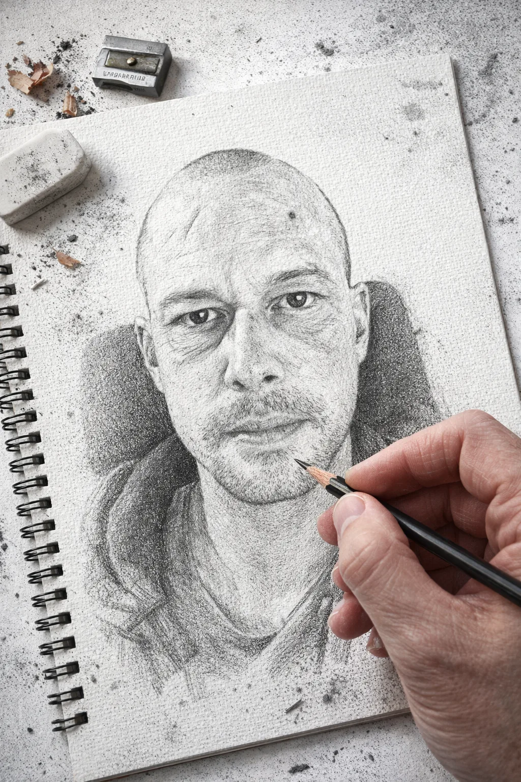 ChatGPT Images: Vorhang auf für eine neue Ära der Bilderstellung 3D-Graphitstiftskizze