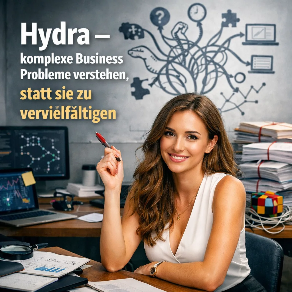 Hydra – komplexe Probleme verstehen, statt sie zu vervielfältigen