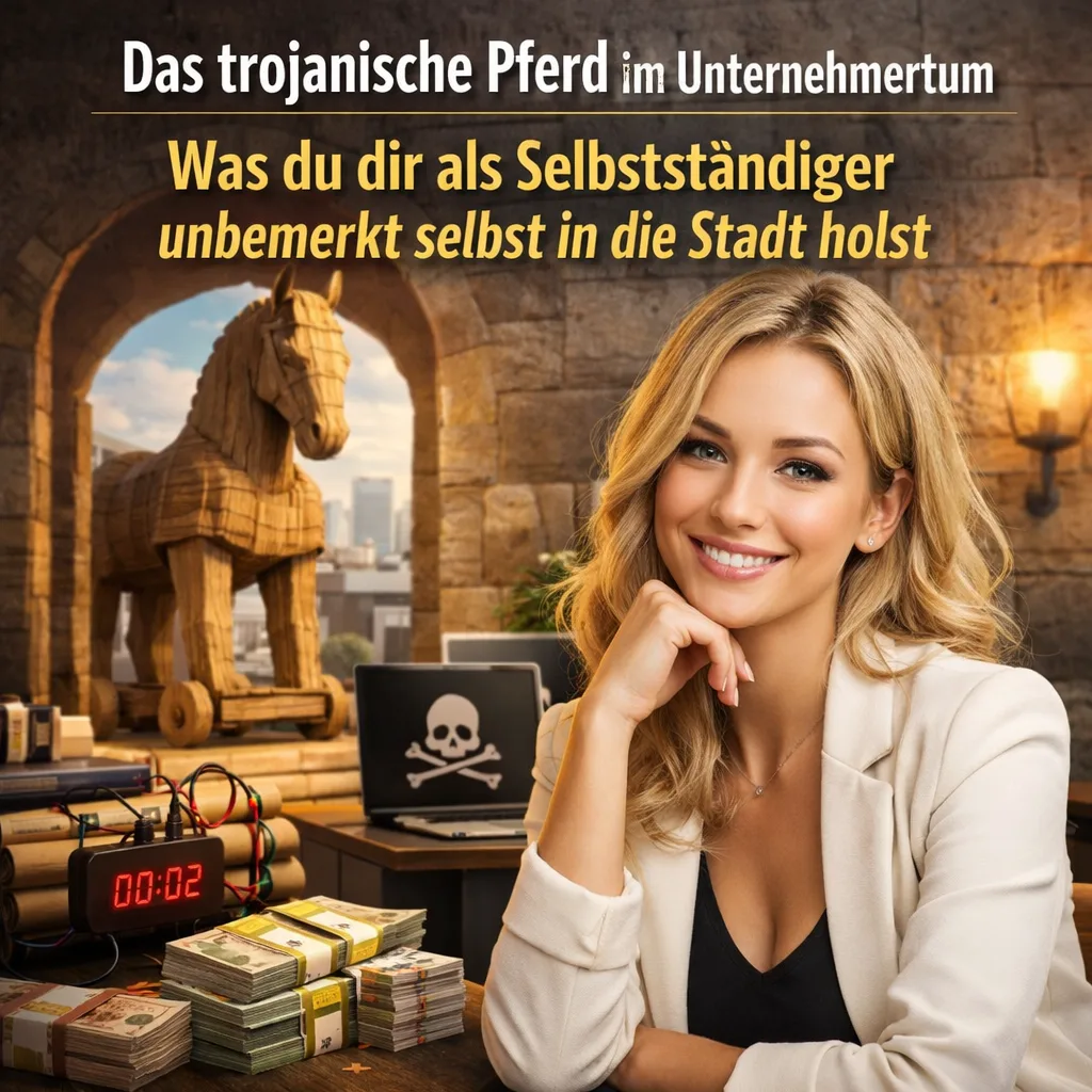 Das trojanische Pferd im Unternehmertum – was du dir als Selbstständiger unbemerkt selbst in die Stadt holst