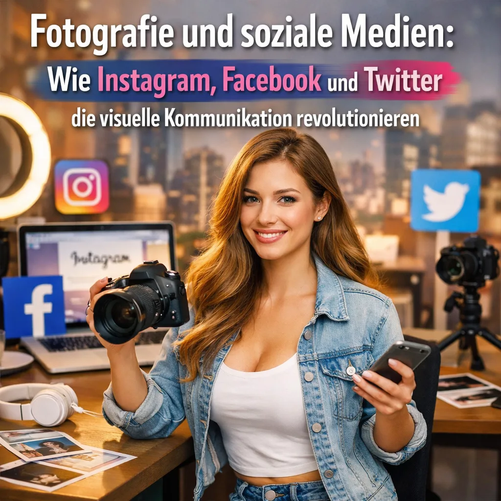 Fotografie und soziale Medien: Wie Instagram, Facebook und Twitter die visuelle Kommunikation revolutionieren Fotografie und soziale Medien: Wie Instagram, Facebook und Twitter die visuelle Kommunikation revolutionieren