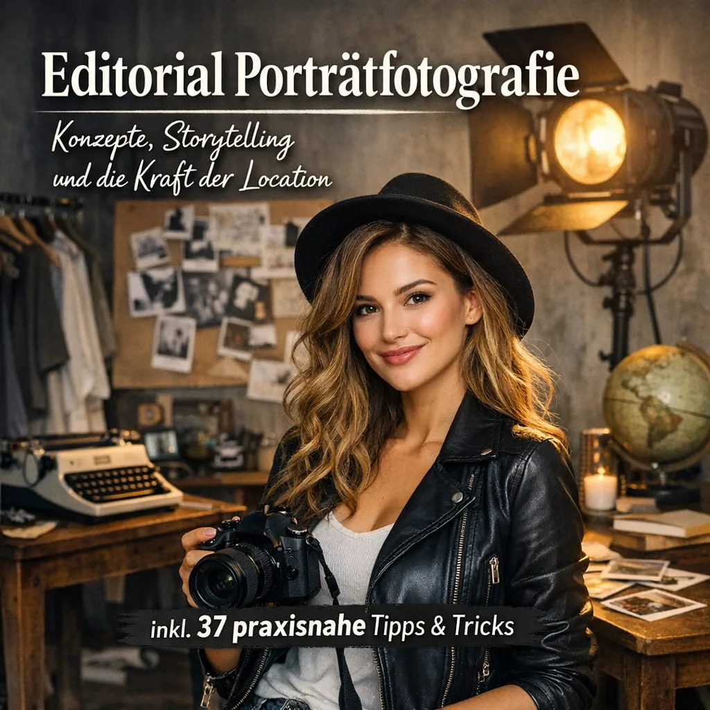Editorial Porträtfotografie: Konzepte, Storytelling und die Kraft der Location inkl. 37 praxisnahe Tipps & Tricks 
