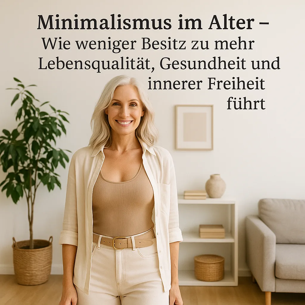 Minimalismus im Alter – Wie weniger Besitz zu mehr Lebensqualität, Gesundheit und innerer Freiheit führt