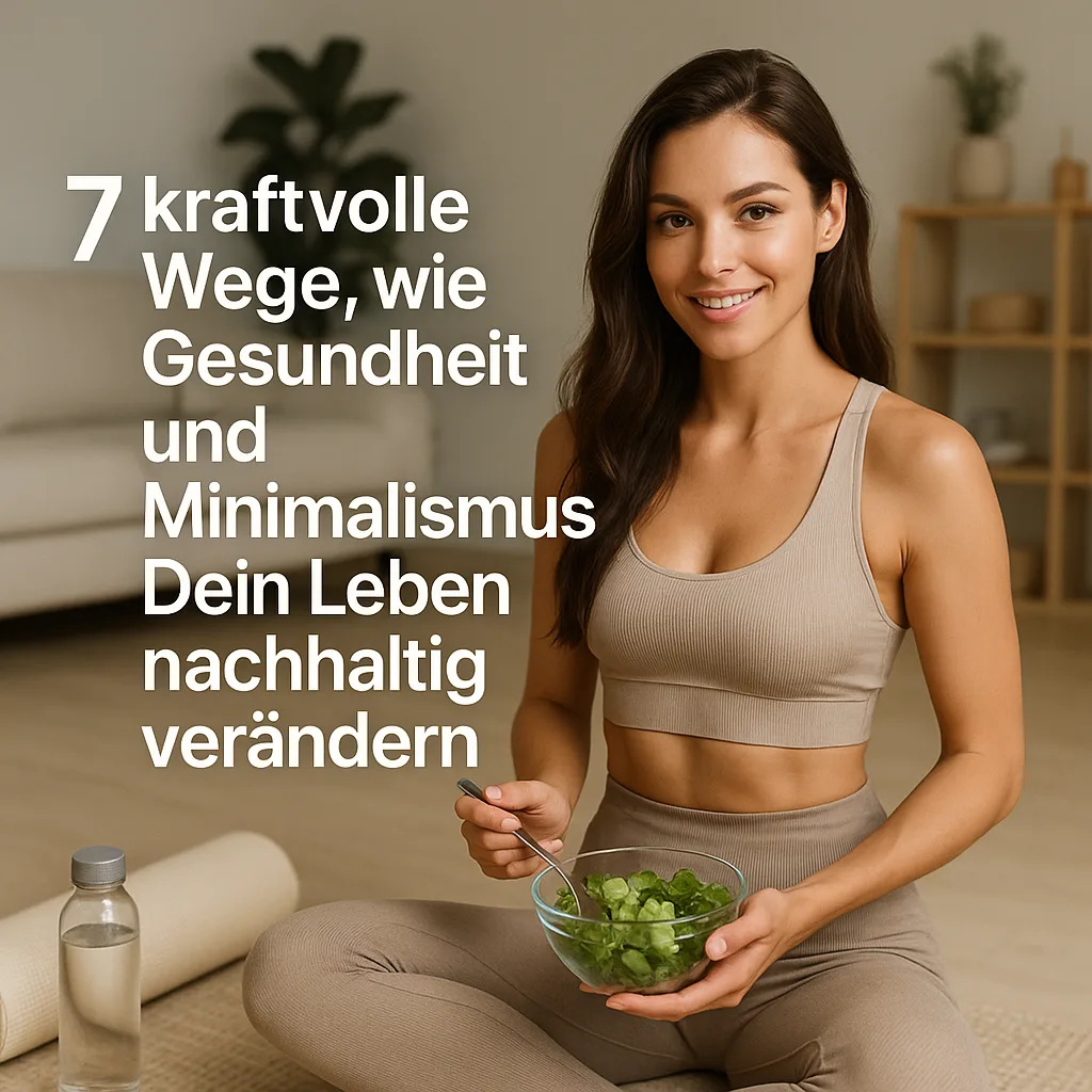 7 kraftvolle Wege, wie Gesundheit und Minimalismus Dein Leben nachhaltig verändern