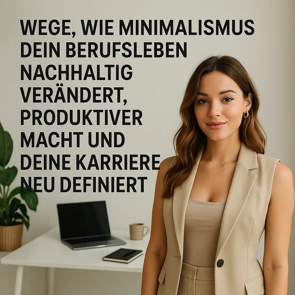 37 Wege zu mehr Erfolg: Wie Minimalismus deinen Beruf, deine Produktivität und deine Karriere nachhaltig transformiert